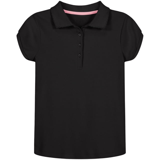 Polo Nautica para niñas, uniforme escolar, manga corta, talla 7