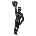 thumbnail image 2 of 3 Piezas de Escultura de Resina Moderna Nórdica, Esculturas de Pared para Hombre de Escalada para Arte, Decoración para hogar, Cobre Negro perfecl Escultura para colgar en la pared, 2 of 7