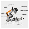 thumbnail image 4 of 1100W High-Quality Metal Cutting Saw Multi-Function Metal Band Saw Small Desktop Machine, 4 of 6