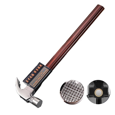 Multi-Functional Insulated Claw Hammer, 15.75-inch Home & Professional Tool with Magnetic Striking Face