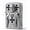 B, variant on Cool Kerosene Lighter Antique Reusable Windproof Soft Flame Candle Trench Lighter for Collection Decorative Gift Present