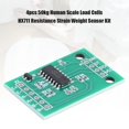 thumbnail image 3 of Kuymtek 4 Uds 50kg célula de carga HX711 AD módulo Sensor de peso báscula electrónica herramienta de presión, 3 of 8