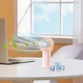 thumbnail image 4 of sruoe Mini Handheld Fan, Portable Handheld Fan Silent, Hand Fan, Small Fan, Portable Fan for Travel, Mini Fan for Desk, Battery Operated Outdoor Fans, Personal Fans, 4 of 4