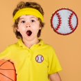 Chenille IronOn Embroidery Stickers, DIY Baseball Soccer Volleyball