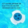 thumbnail image 6 of U.S. Pool Supply Large Pool Floating Chlorine Dispenser with 120° F Thermometer, 7" Diameter - Holds 3" Tablets - Adjustable Tab Delivery Pool Maintenance Floater - Spa, Hot Tub, 6 of 6