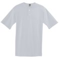 thumbnail image 1 of Two-Button Baseball Jersey L Ash, 1 of 2
