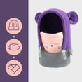 thumbnail image 5 of Kids Balaclava Hat with Face Mask Polar Soft Warm Cold Weather Hat for Boys Girls 4-12 Years Skiing Cycling Camping and Winter Play Kids Cold Weather Gear, 5 of 6