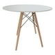 thumbnail image 1 of Mesa de Comedor Practiksa Redonda para 4 Personas Color Blanco, 1 of 5