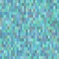 thumbnail image 1 of Ahgly Company Indoor Square Patterned Blue Ivy Blue Area Rugs, 8' Square, 1 of 6