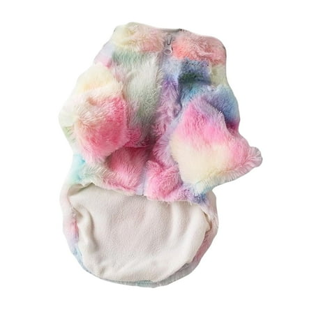 Comfortable Dog Coats Jacket Pet Sweater Thicken Supplies Plush Thermal Clothes S