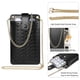 thumbnail image 3 of Bolsos cruzados pequeños para mujer, cartera para teléfono móvil con bolsillo para teléfono, color negro, 3 of 5