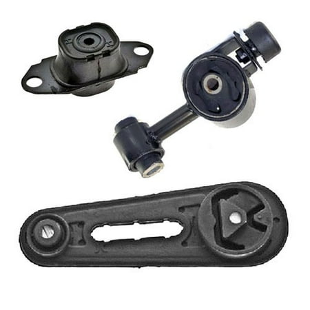 Nissan Strut Mount Bushing - K0375 Fits 2007-2012 Nissan Versa 1.8L Torque Strut Front & Rear & Trans Mount Set 3 PCS : A4320, A4318, A4312