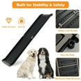 thumbnail image 5 of Gymax 63''Upgrade Folding Pet Ramp Portable Dog Ramp w/Steel Frame For SUV Truck Car, 5 of 10