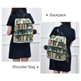 thumbnail image 4 of FORMRS Women's Travel Backpack Purse Anti-Theft Hidden Pockets Casual Shoulder Bag, White Shelf, 4 of 7