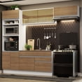 thumbnail image 2 of Cocina Integral 270cm Glamy Madesa 11 Blanco/Marrón, 2 of 5