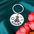 thumbnail image 3 of Funny Gamer Keychain Gifts for Gamers Him Boys Men Son Grandson Kids Children Childs Teens Teenage to My Son Birthday Christmas Valentines Day Gifts Gamer with Gaming Controller Children Video Game, 3 of 6