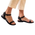 thumbnail image 2 of Arden - Leather Ankle Strap Sandal - Womens Sandals, 2 of 6