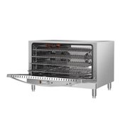 32 in. Countertop Convection Oven, Holds Full Size Pans, 4 Racks and 3500W of Power, 240V in Stainless-Steel (KM-CTCO-44)