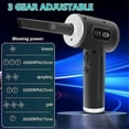 thumbnail image 2 of 2-In-1 Electric Compressed Air Duster, Cordless Air Duster and Vacuum, 2 of 5