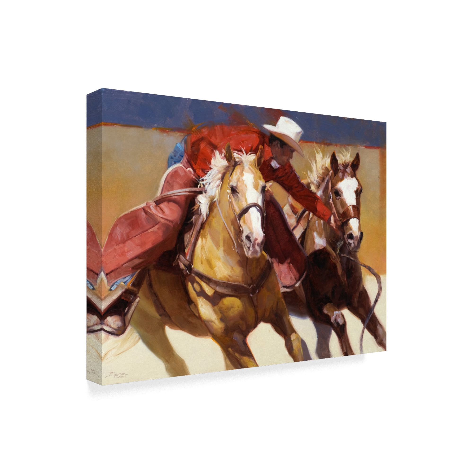 Trademark Fine Art 'Nabbed' Canvas Art by Julie T. Chapman