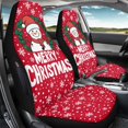 thumbnail image 3 of POLERO Christmas Snowman Print Car Seat Cover for Automobile, Elastic Back High Back Car Seat Cover Easy to Install Polyester Fabric Car Seat Covers, 3 of 12