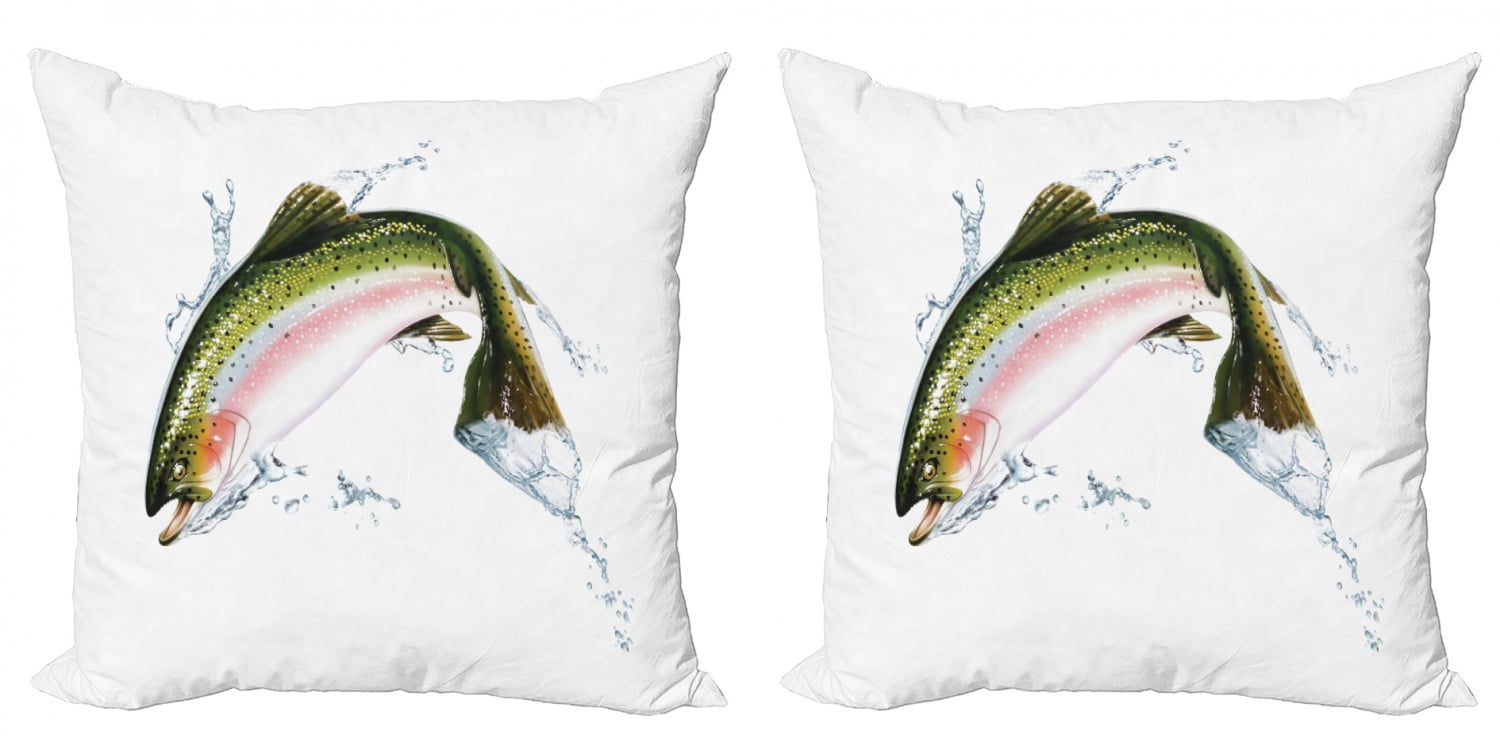 salmon shaped pillow