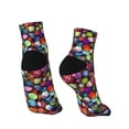 thumbnail image 4 of Bingfone Easter Eggs2 Design Patterned Men'S Women'S Casual Cotton Socks, 4 of 9