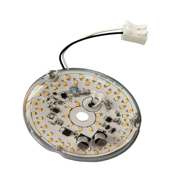 120V 18W 1530LM LED Ceiling Fan Light Ceiling Flush Light Replacement Panel Dimmable LED Retrofits Light Board Panel