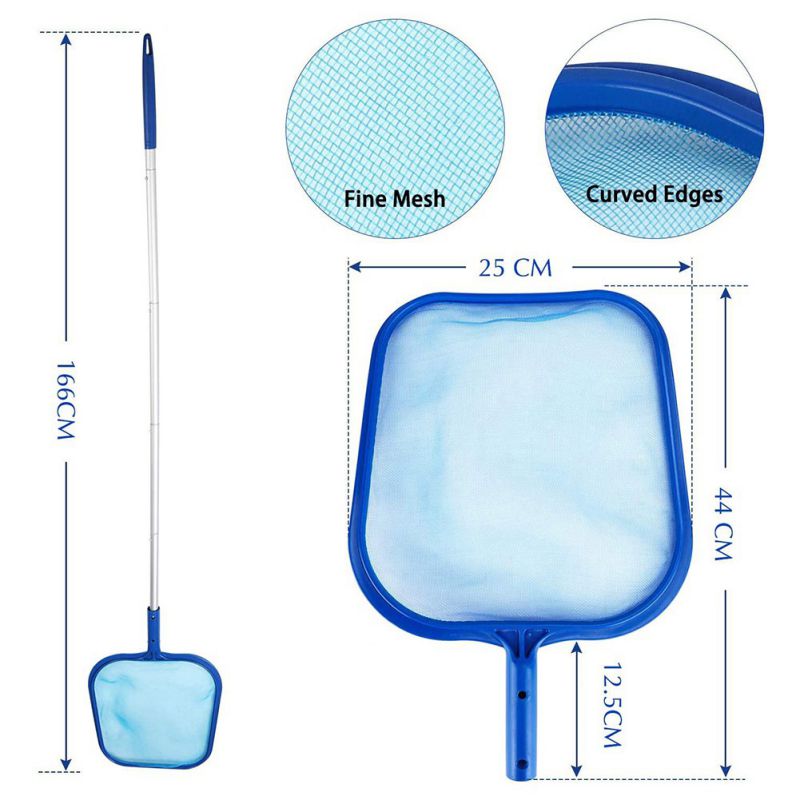Swimming Pool Cleaning Nets Swimming Pool Leaf Fishing Nets Swimming Pool Deep Nets Swimming Pool Fishing Nets Swimming Pool Cleaning Net Accessories - image 2 of 8