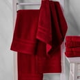 thumbnail image 3 of Hawmam Linen Burgundy Red Hand Towel Set - Quick Dry Bathroom Towels - 4-Pack, 16' x 29', Soft Luxury 100% Turkish Cotton, Hotel Quality, Highly Absorbent, Eco Friendly, Low Lint, 600 GSM, 3 of 7