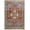 Blue/Red/Ivory, variant on Feizy Percy Transitional Medallion, Red/Blue/Ivory, 7'10" x 9'10" Area Rug Easy Care Fade Resistant Sheen Bohemian & Eclectic Oriental Floor Rug for Living room Bedroom