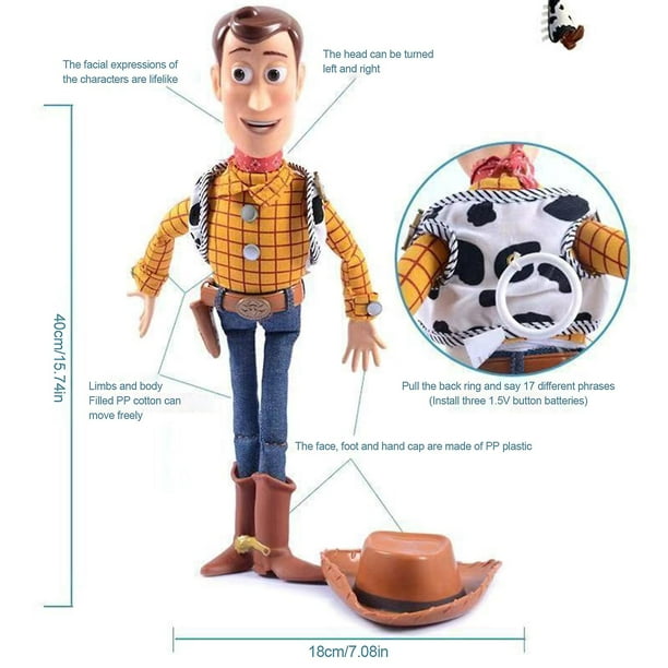 Disney Store Woody Interactive Talking Action Figure