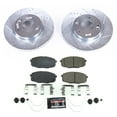 thumbnail image 3 of PowerStop Front Z23 Evolution Sport Carbon-Fiber Ceramic Brake Pad and Drilled & Slotted Rotor Kit Fits: HYUNDAI KIA Select Models K8007, 3 of 10