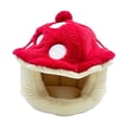 thumbnail image 2 of Nido para gatos domésticos,Cama para mascotas suave y semicerrada con forma de hongo,Tienda de campaña portátil para gatos,cama para dormir y escondite cálido,Casa cueva con cama para gatos, 2 of 7