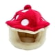 thumbnail image 2 of Nido para gatos domésticos,Cama para mascotas suave y semicerrada con forma de hongo,Tienda de campaña portátil para gatos,cama para dormir y escondite cálido,Casa cueva con cama para gatos, 2 of 7