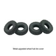 thumbnail image 2 of 4-Piece 2.6 Inch RC Crawler Tires - Heavy Duty Rubber Treads for 1:16 Scale WPL C14 C24 C34 B14 B24 Rock Crawlers, Upgrade Traction for Off-Road RC Cars, 2 of 7