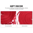 thumbnail image 2 of Miangastore Anniversary Ribbon Wedding Ribbon Red Polyester 2Pcs 35.4x0.35in, 2 of 9