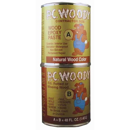 Pc Products 643334 Wood Filler Epoxy Adhesive,