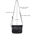 thumbnail image 6 of Crossbody Bags for Women - Real Leather Multi Pocket Travel Purse and Sling Bag (Shadow), 6 of 7