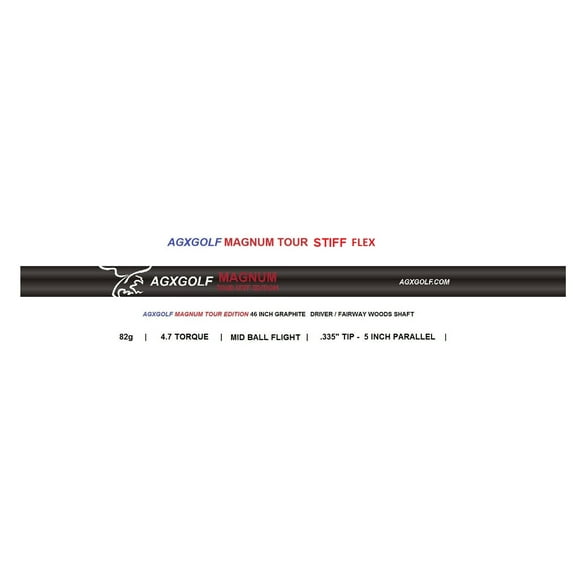 2pk GXGOLF 82g Stiff Flex Graphite Driver - Fairway Wood Shafts: .335 Parallel Tip, 46 inch: Built in Quantity Discounts