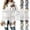 Blue, variant on Women's Reversible Buffalo Plaid Fleece Hooded Vest Sleeveless Button Down Mid-Length Sherpa Lined Check Gilet Casual Winter Outerwear Pink L
