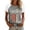 Gray A, variant on American Flag Tank Tops Women Patriotic Shirt USA Flag Stars Stripes Print Raglan Sleeve T-Shirt 4th of July Tee Tops