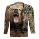 thumbnail image 3 of Camisa Casual Calavera Impreso 3d Playera De Manga Larga To, 3 of 5
