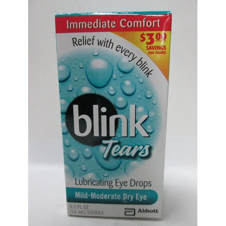 Blink Tears Lubricating Eye Drops, 0.5 fl oz (The Best Eye Drops For Itchy Eyes)