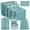 Dusty Blue, variant on HonorHut 8 Set Packing Cubes Lightweight Organizer Bags Mesh Luggage Packing Bags Durable Storage Totes Travel Essentials Accessories Pink