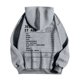 thumbnail image 3 of WILLBEST Sudaderas para Hombre y Mujer, Otoño e Invierno, Color Sólido, Estampado De Coco, Suéter con Capucha, Manga Larga, Bolsillo Mediana​​, 3 of 5