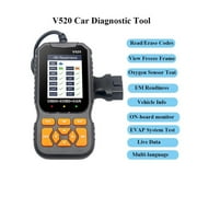 V520 Car Full OBD2/EOBD Scanner Check Auto Engine System Car Diagnostic Tools Automotive Professional Code Reader Scanner