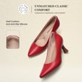 thumbnail image 6 of DREAM PAIRS Women's Pumps Closed Toe Comfortable Kitten Heels Pointed Toe Work Business Dress Shoes with Arch Support, 6 of 8