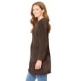 thumbnail image 4 of Woman Within Plus Size Crewneck Chenille Sweater, 4 of 6