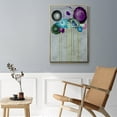 thumbnail image 5 of Silver Bouquet Framed Premium Gallery Wrapped Canvas - Ready to Hang - 25 x 37 - Gold Floating Frame, 5 of 9